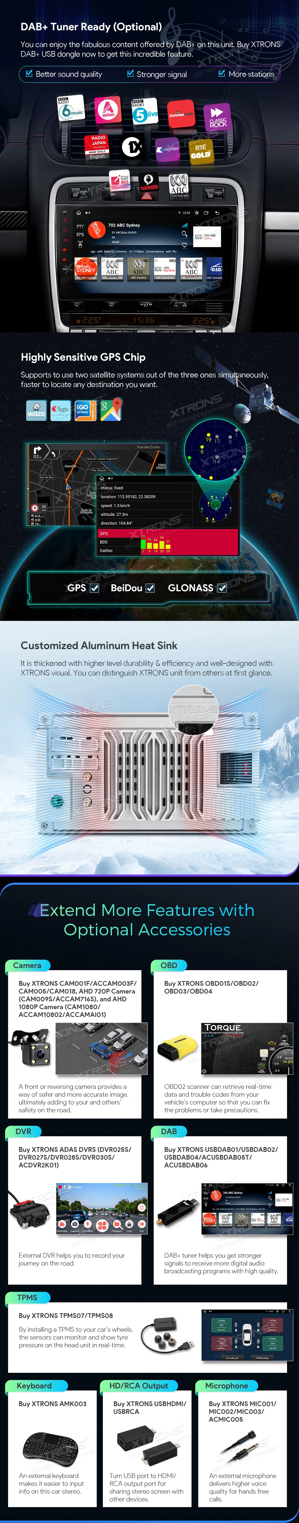 Porsche Cayenne 2003-2010 | Android OS | 8 inch | 4GB/128GB/8Core | Multimedija Xtrons IAH94CYPL