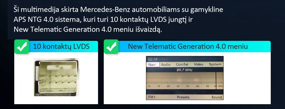 MB CLK X204 NTG 4.0 | Android OS | 12.3 inch | 8GB/128GB/8Core Snapdragon 662 | Multimedija Xtrons QBMH2440M12GLK40L