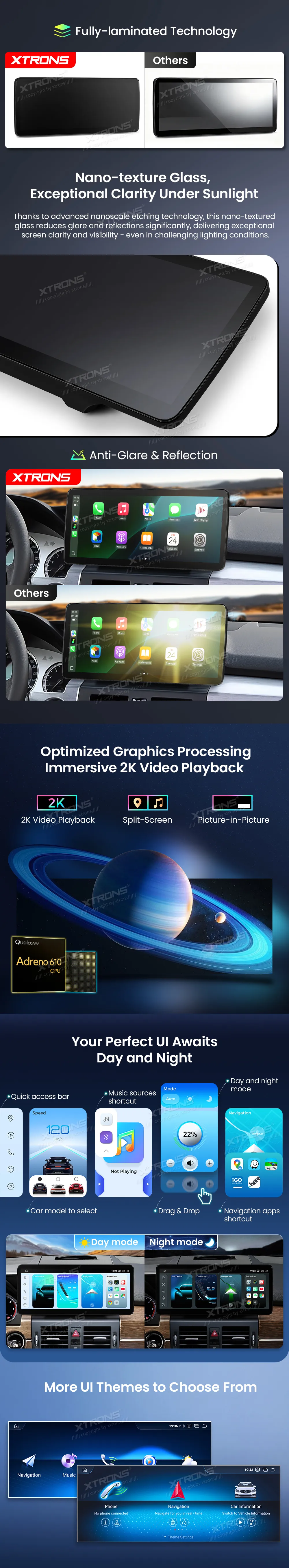 MB CLK X204 NTG 4.0 | Android OS | 12.3 inch | 8GB/128GB/8Core Snapdragon 662 | Multimedija Xtrons QBMH2440M12GLK40L