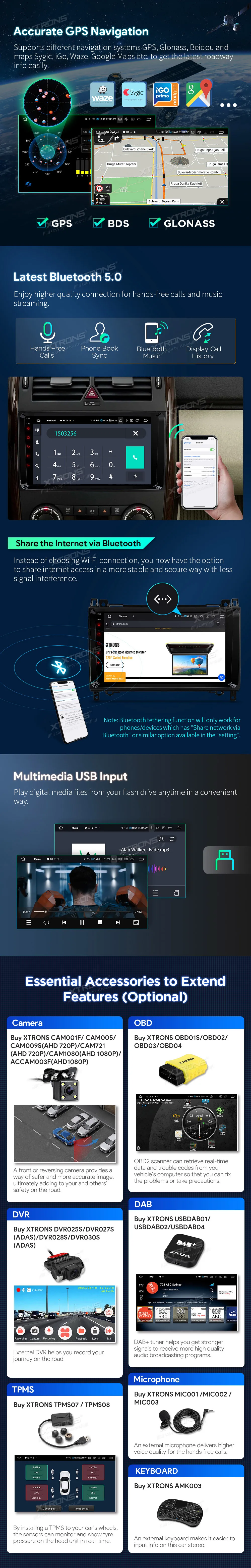 MB A / B / Vito / Sprinter | Android 13 | 9 inch | 8GB/256GB/8Core Snapdragon 665 | Multimedija Xtrons IQP92M245P