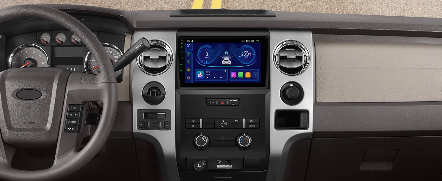 Ford Raptor / F-150 | 9 inch | 2GB/64GB/8 Cores | Android OS | Multimedija Xtrons IDSP90150FL