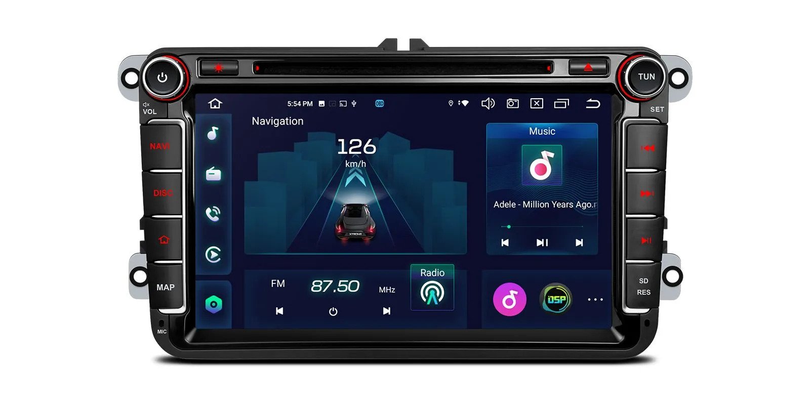 VW / ŠKODA / SEAT ANDROID 12 MULTIMEDIJA XTRONS IX82MTV