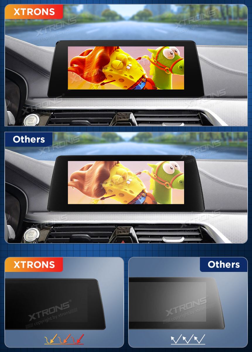 BMW G30 / G31 EVO 10.25 COLIŲ ANDROID 12 MULTIMEDIJA XTRONS QAB12EVB12FVN