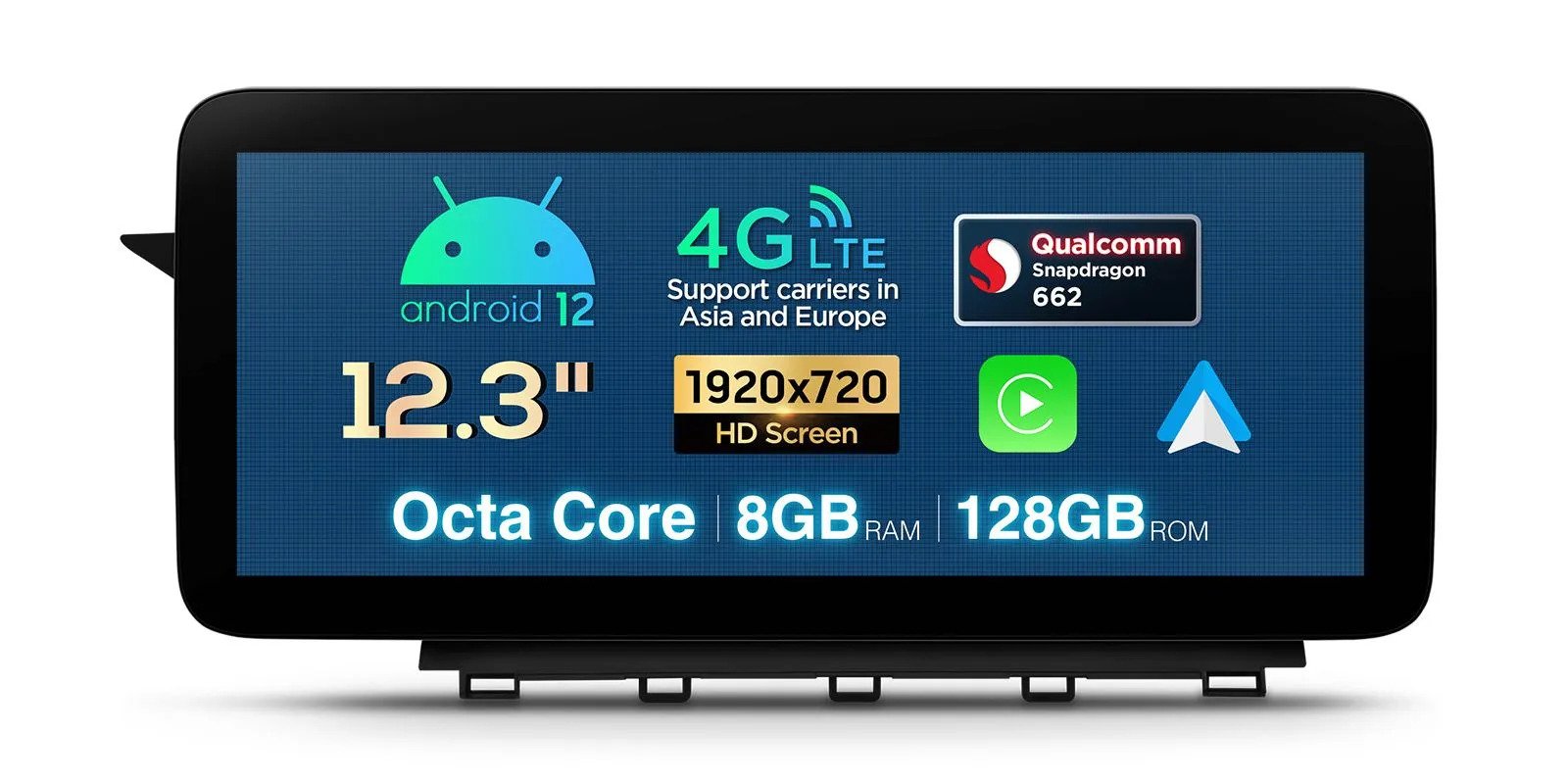 MB GLK X204 NTG 4.5/4.7 ANDROID 12 12.3 COLIO  MULTIMEDIJA XTRONS QXM2245PM12GLK45L