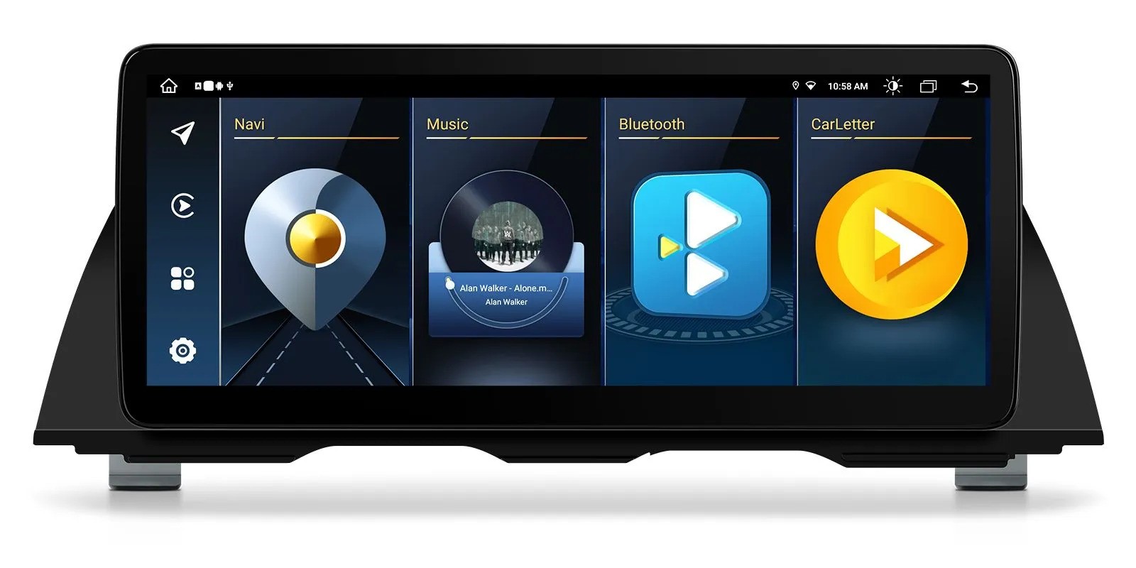 BMW F10 / F11 NBT 12.3 COLIŲ ANDROID 13 MULTIMEDIJA XTRONS QLB22NB12FV