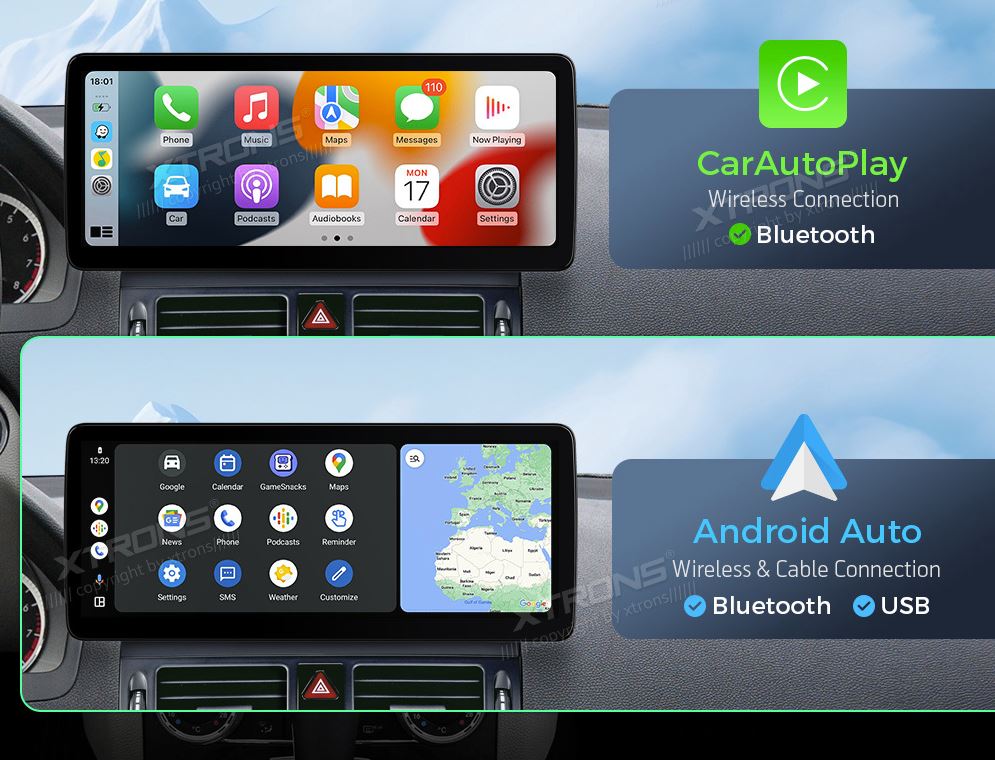 MB C KLASĖS W204 12.3 COLIO ANDROID 13 MULTIMEDIJA QLM2240M12C40