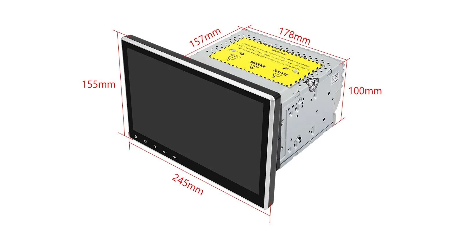 UNIVERASILI 2-DIN SUKIOJAMA 10.1 COLIO ANDROID 12 MULTIMEDIJA TX120LS