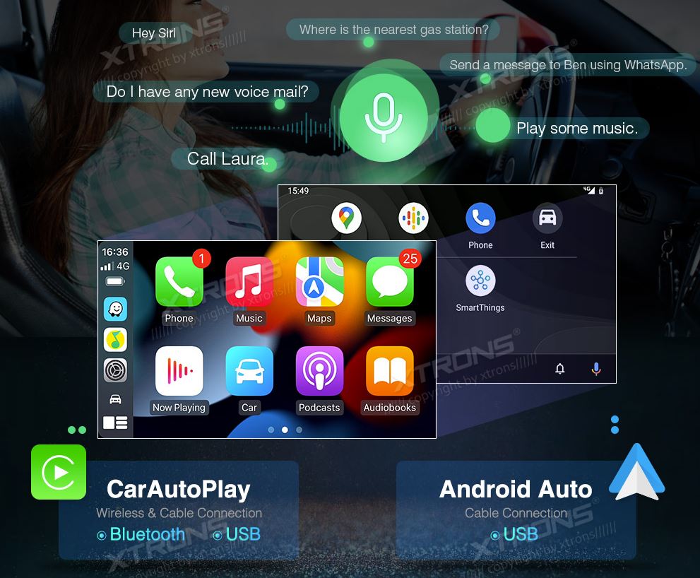 TOYOTA PRIUS 9 COLIŲ ANDROID 12 MULTIMEDIJA XTRONS