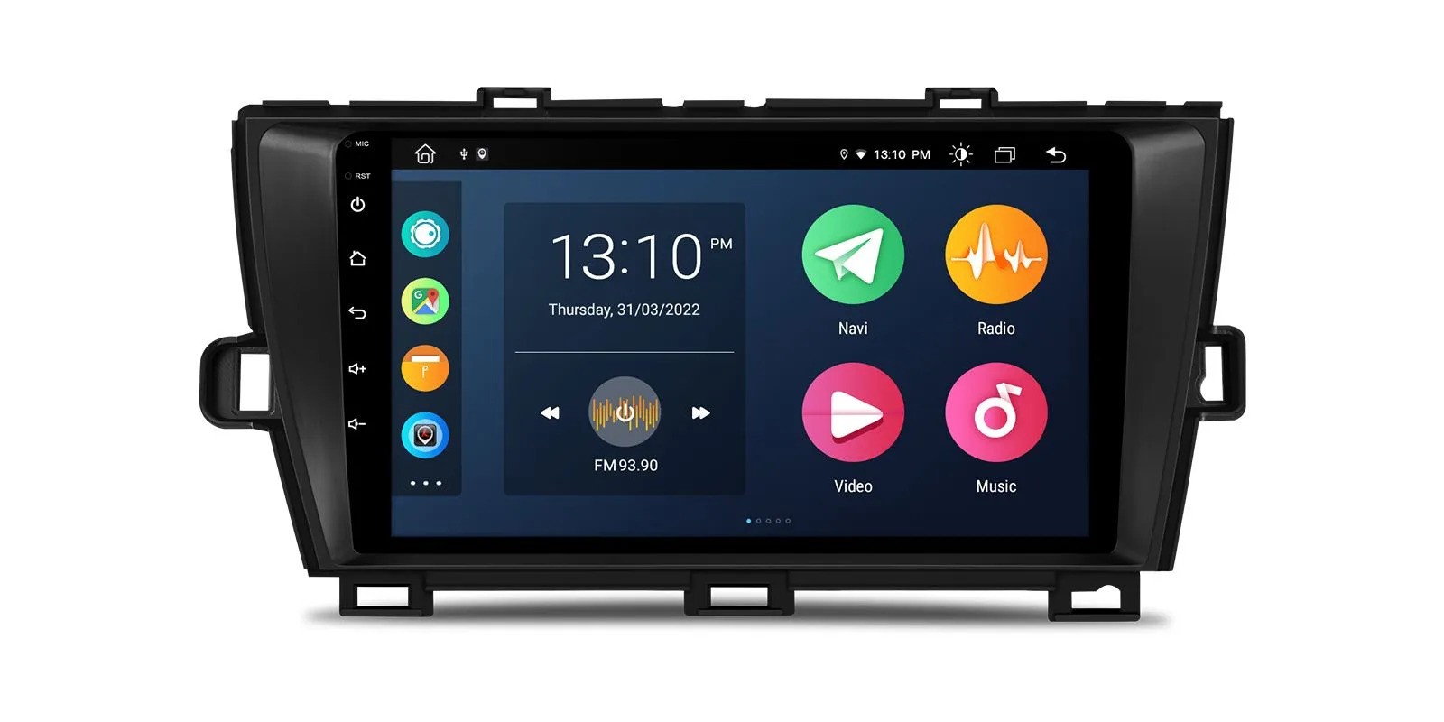 TOYOTA PRIUS 9 COLIŲ ANDROID 12 MULTIMEDIJA XTRONS