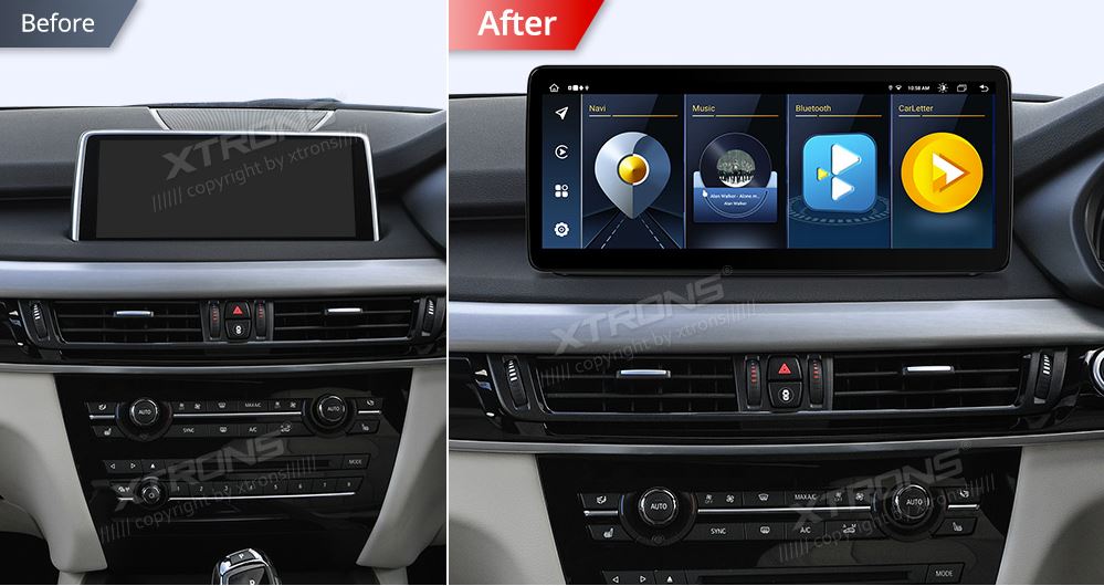 BMW X5 F15 X6 F16 NBT EVO ANDROID 13 12.3 COLIO MULTIMEDIJA XTRONS