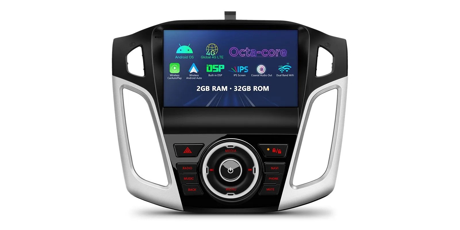 FORD FOCUS 9 COLIŲ ANDROID 13 MULTIMEDIJA XTRONS IEP92FSFB