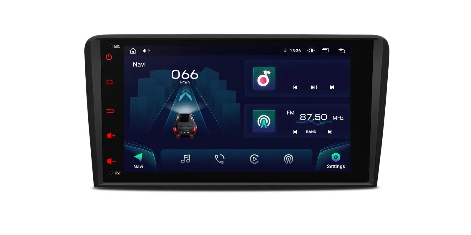 AUDI A3 / S3 / RS3 8 COLIŲ ANDROID 12 MULTIMEDIJA
