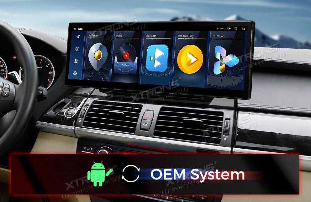 BMW X5 E70 / X6 E71 CIC 14.9 COLIŲ  ANDROID 13 MULTIMEDIJA QLB42X5CIL