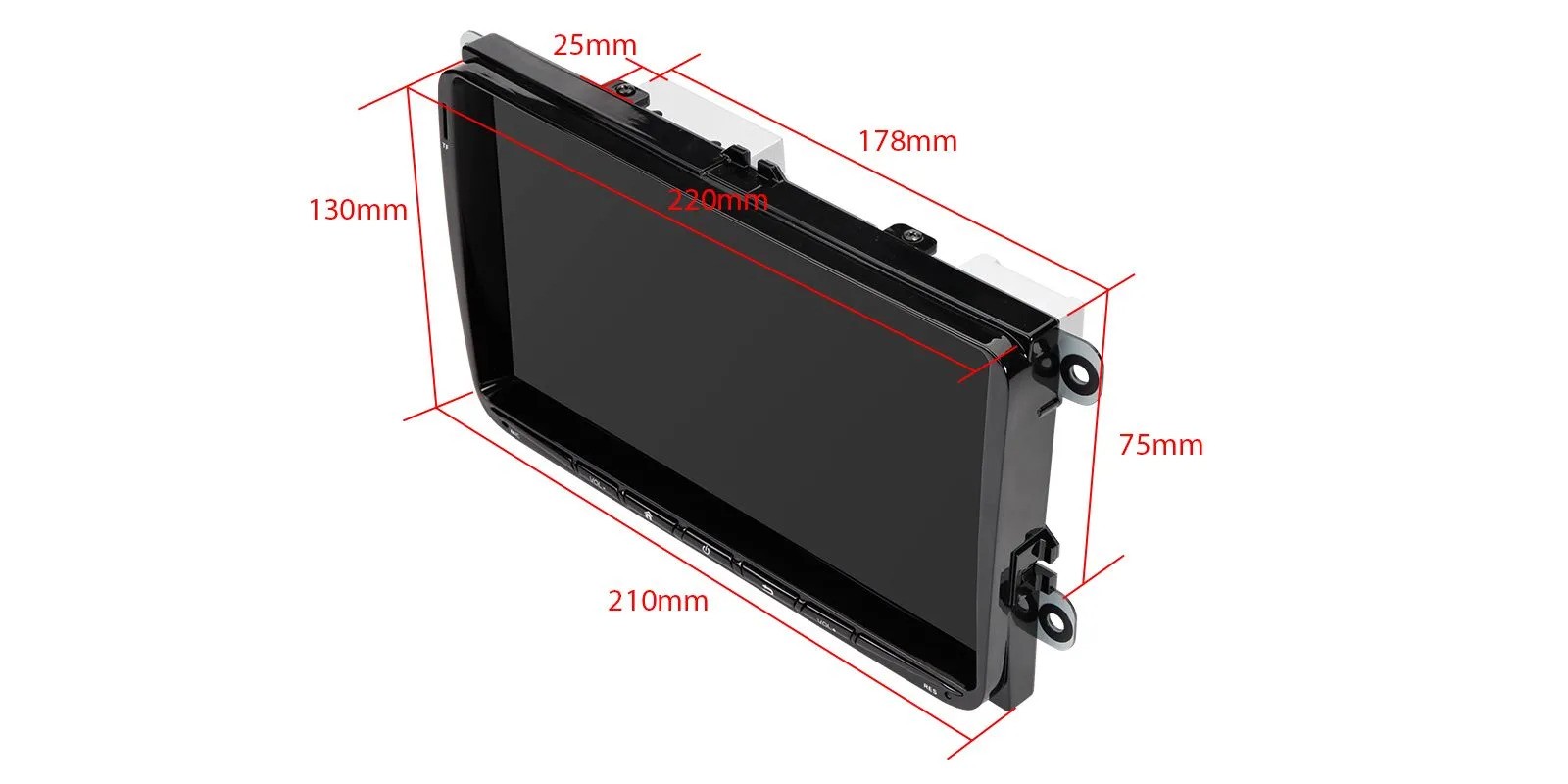 VW / ŠKODA / SEAT 9 COLIŲ ANDROID 13 MULTIMEDIJA PX93MTVL