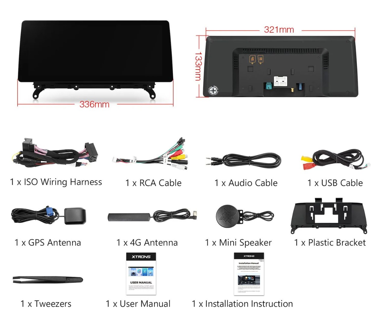 BMW F30/F31/F32/F33/F34/F35/F36/G20 NBT EVO 12.3 colių Snapdragon Android 13 multimedija QGB23EVB12THL