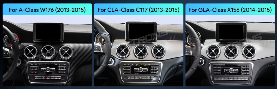 MB A/CLA/GLA/G KLASĖS W176/C117/X156/W463 12.3 COLIO ANDROID 13 MULTIMEDIJA QLM2245