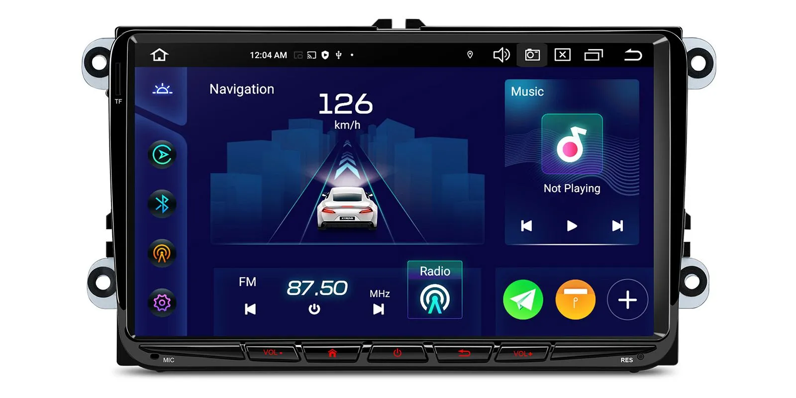 Volkswagen / Škoda / SEAT 9 colių QLED Android 14 multimedija IXA94MTVL