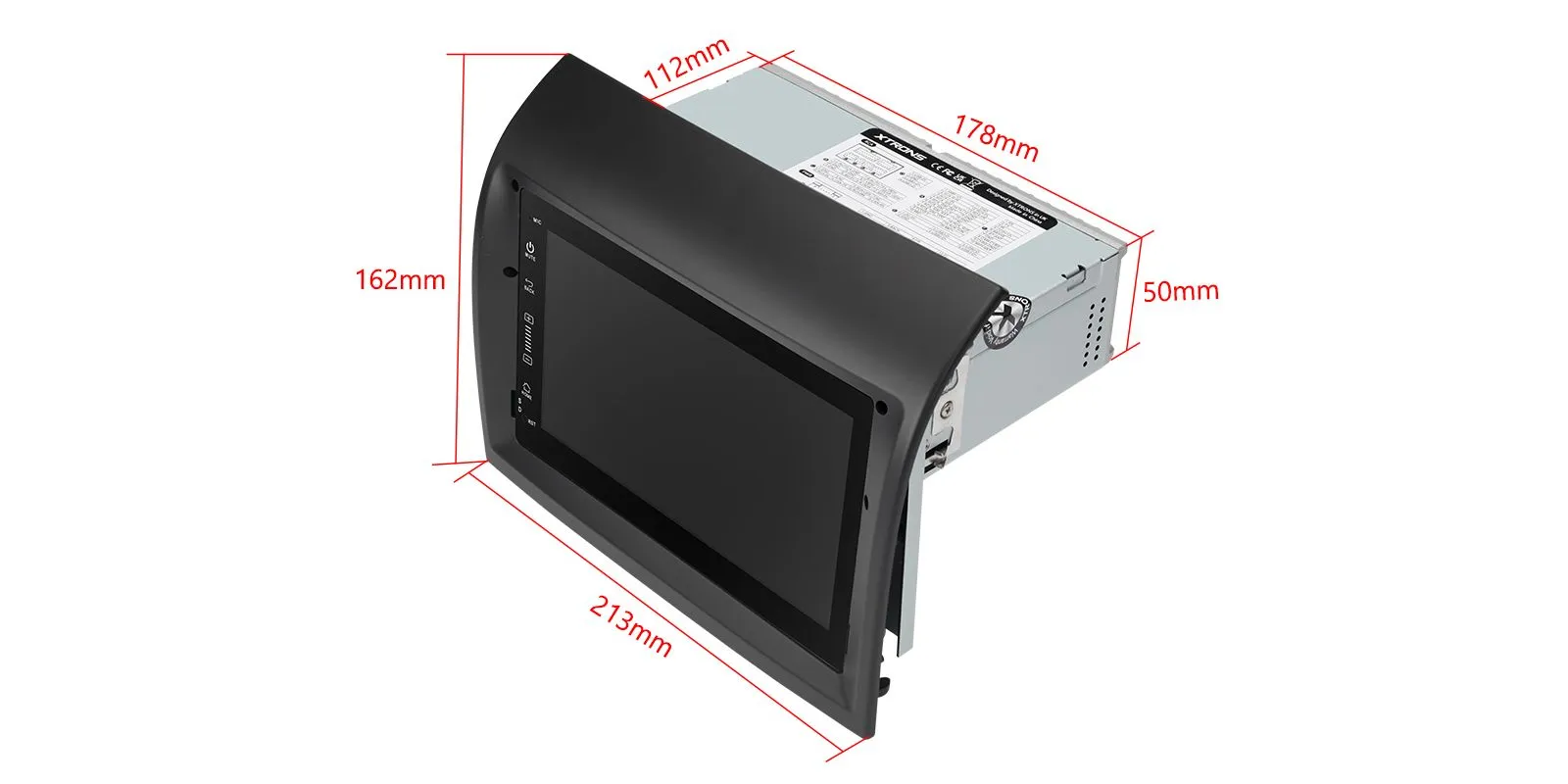 Fiat Ducato 2011-2015 | Android 14 | 7inch | 4GB/64GB/8Core | Multimedija Xtrons PX74DTFL