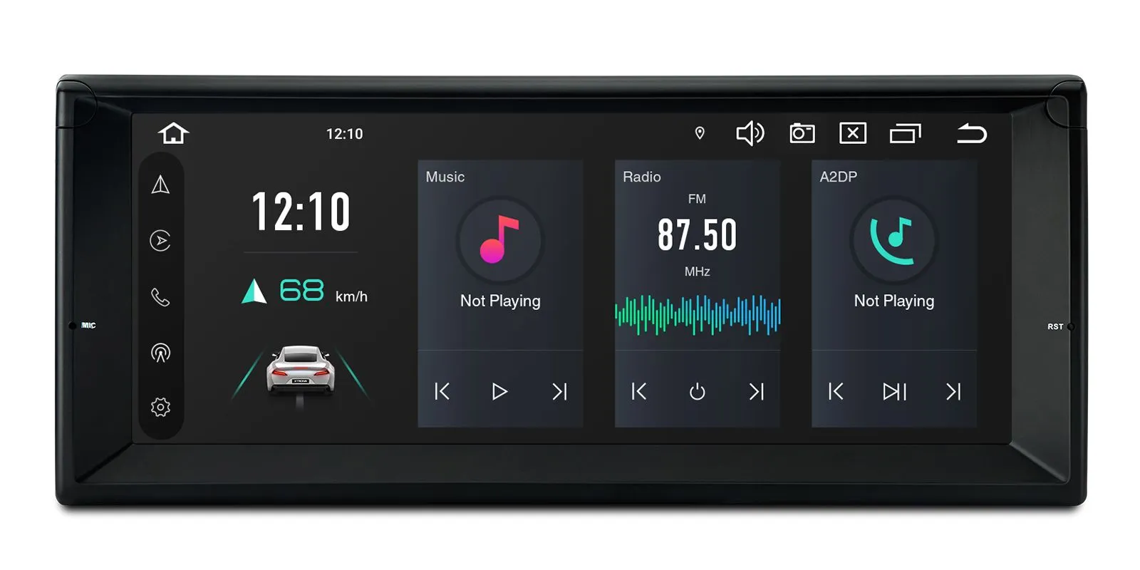 BMW E39 / E38 | Android 14 | 10.25inch | 4GB/64GB/8Core | Multimedija Xtrons PX1439BLHG