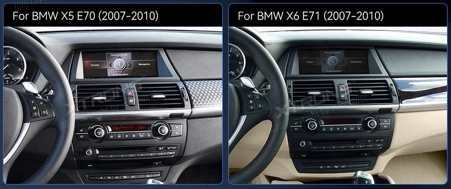 BMW X5 E70 / X6 E71 CCC | Android 10 | 10.25inch | 4GB/64GB/8Core | Multimedija Xtrons QDB10X5CC