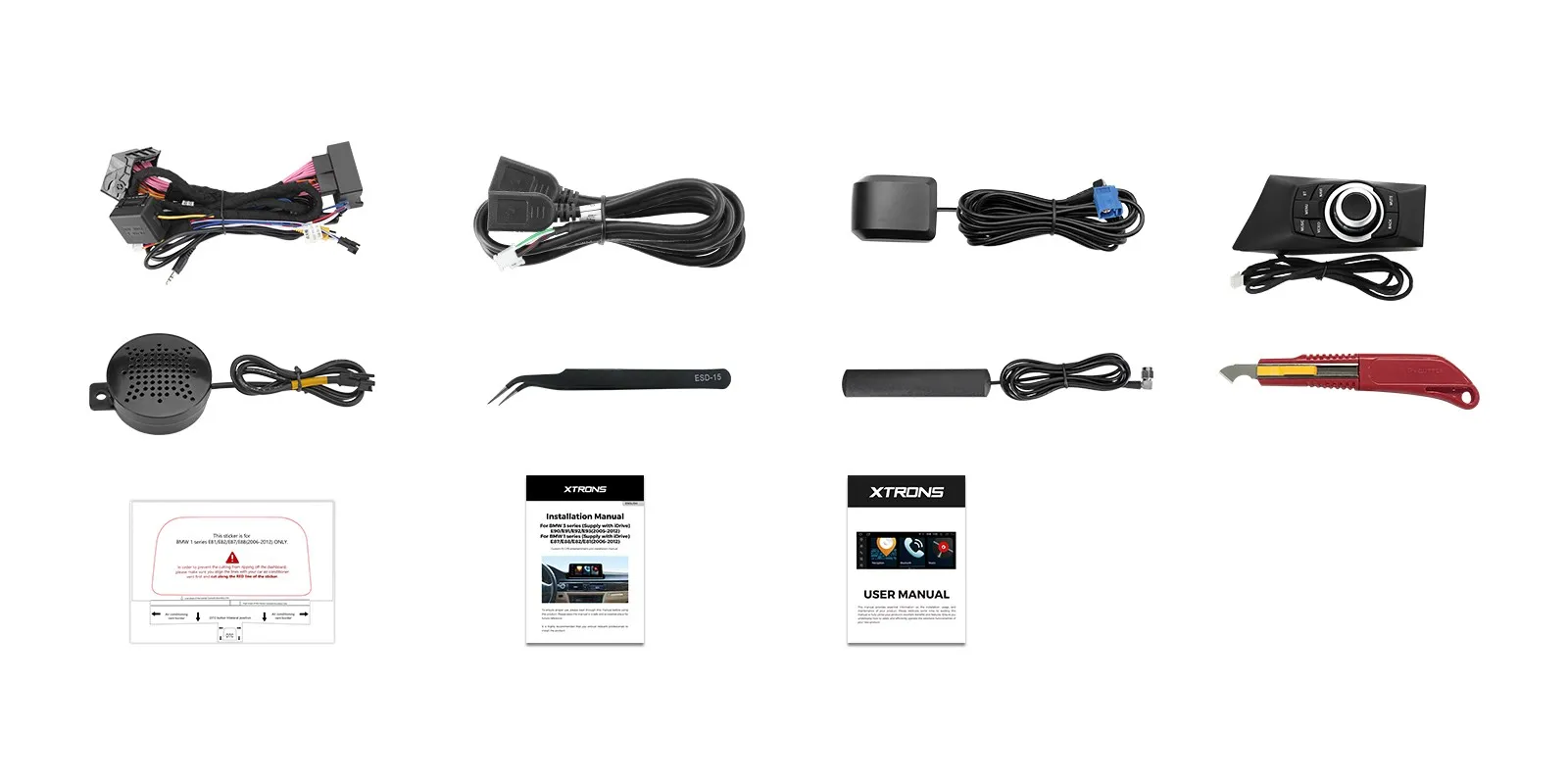 BMW 1 E81 E82 E87 E88 | Android 10 | 10.25inch | 4GB/64GB/8Core | Multimedija Xtrons QDB1087UNL