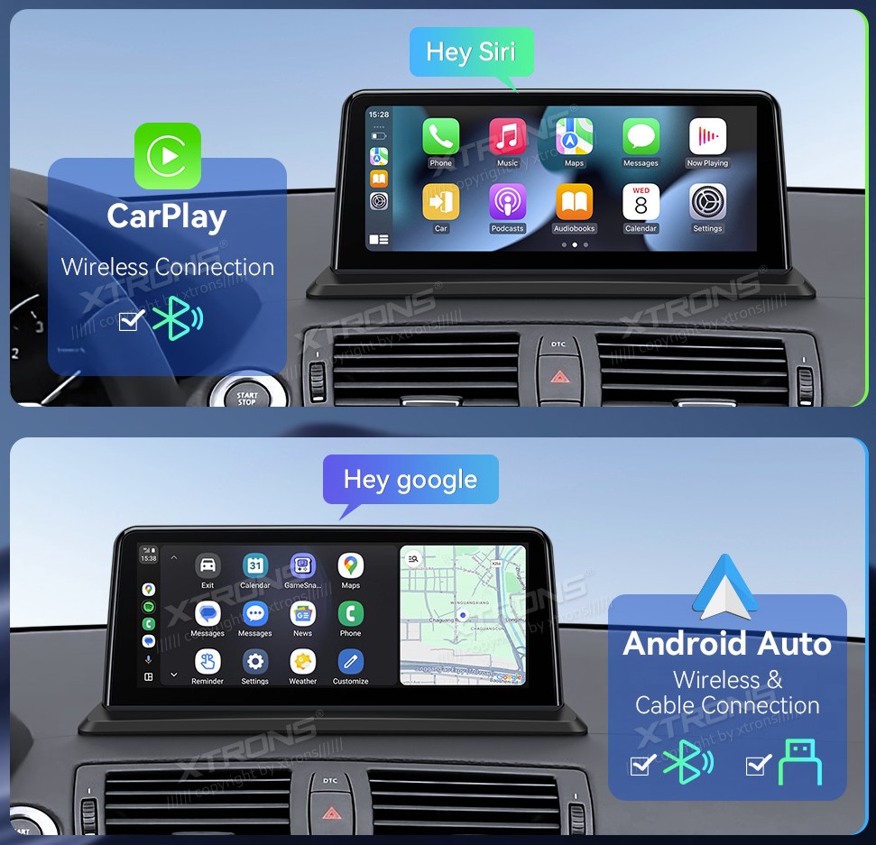 BMW 1 E81 E82 E87 E88 | Android 10 | 10.25inch | 4GB/64GB/8Core | Multimedija Xtrons QDB1087UNL