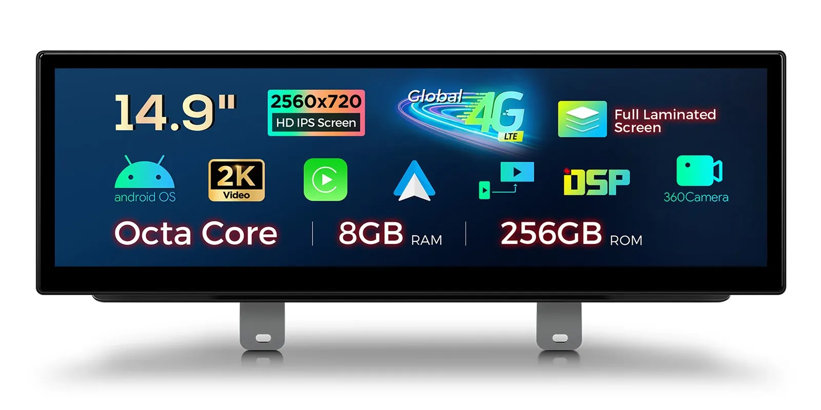 BMW G30 G31 EVO | Android 14 | 14.9inch | 8GB/256GB/8Core | Multimedija Xtrons QLBX44FVEV3