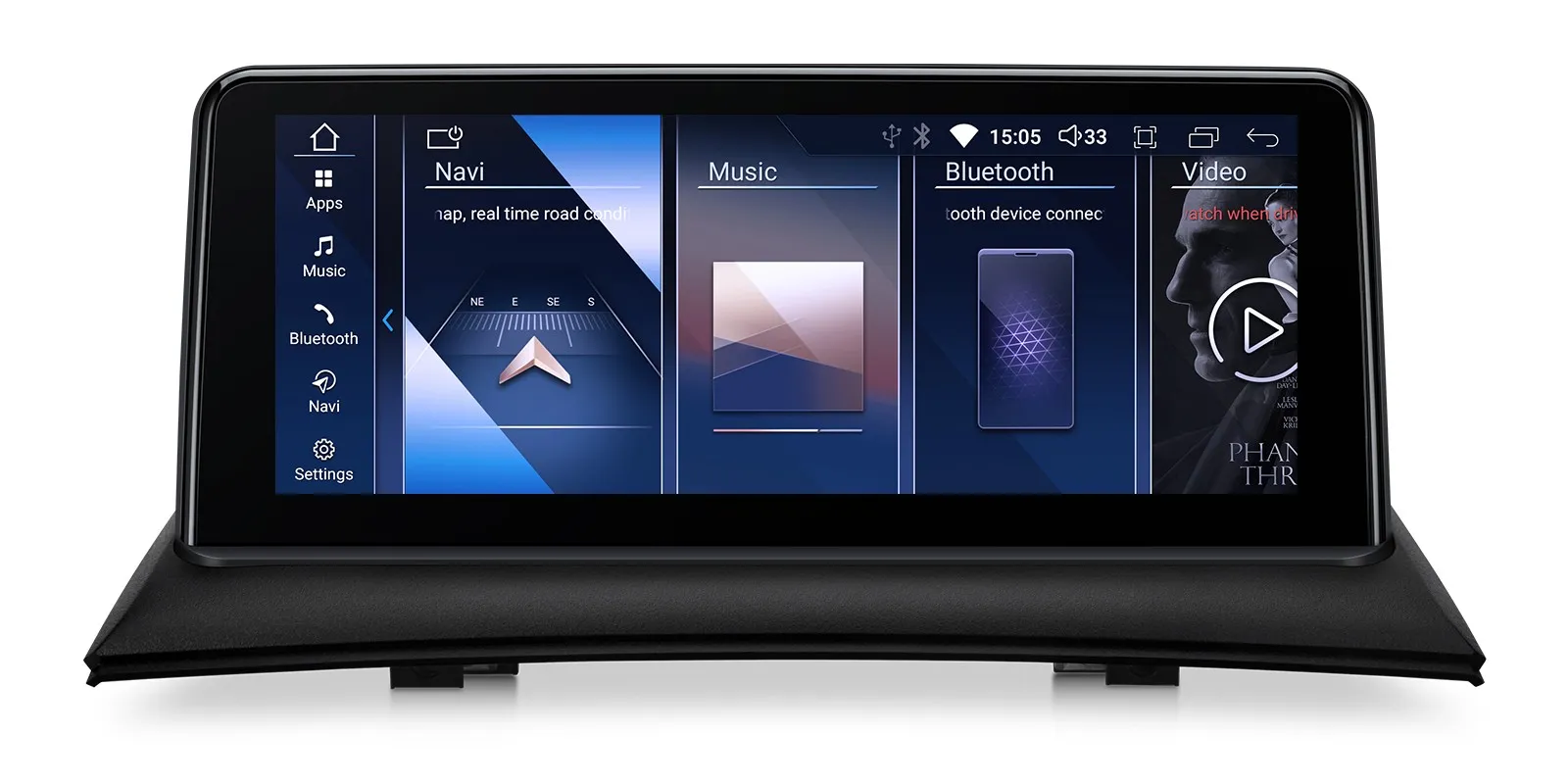 BMW X3 E83 | Android 10 | 8.8inch | 4GB/64GB/8Core | Multimedija Xtrons QDB10X3UNL