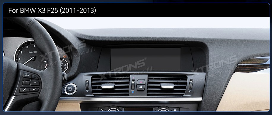 BMW X3 F25 CIC | Android 10 | 8.8inch | 4GB/64GB/8Core | Multimedija Xtrons QDB80X3CI