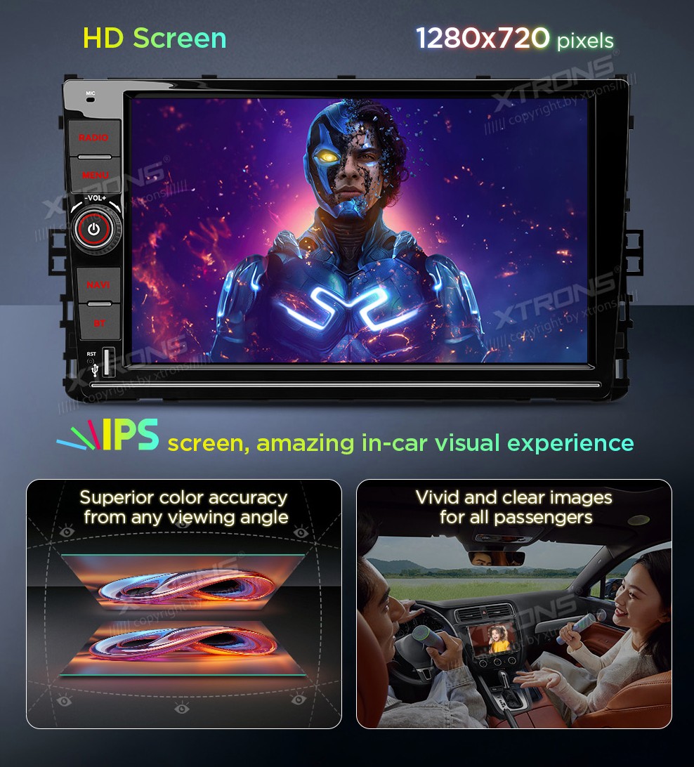 Volkswagen 2018-2022 | Android 14 | 9inch | 4GB/64GB/8Core | Multimedija Xtrons PX94MTNVGS