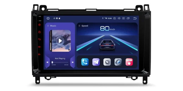 VW Crafter MB B / A / Vito / Sprinter | Android 14 | 9inch | 8GB/256GB/8Core | QLED | Snapdragon Multimedija Xtrons IQP94M245P