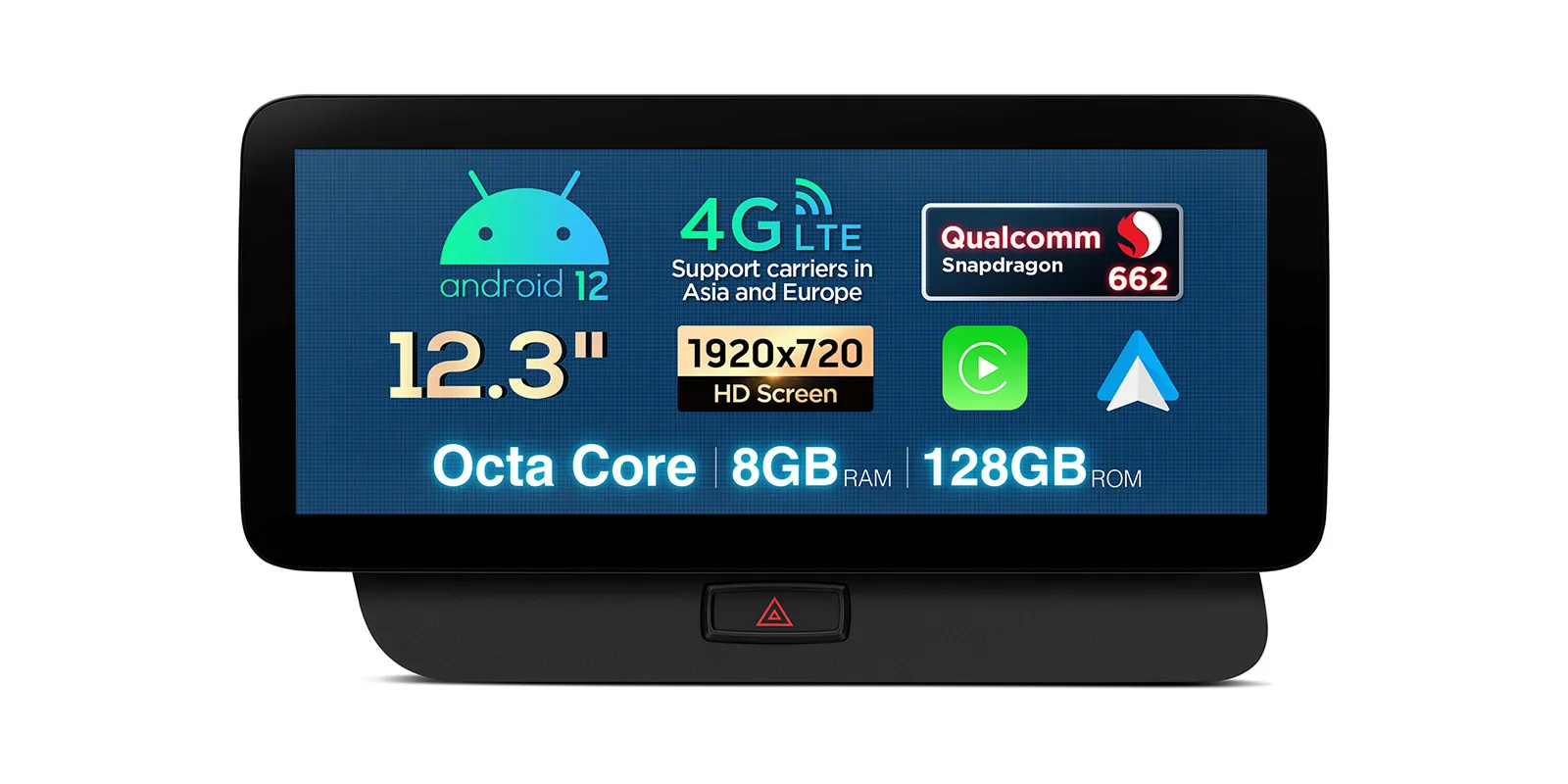 Audi Q5 2009-2017 (multimedia) | Android 12 | 12.3inch | 8GB/128GB/8Core Snapdragon | Multimedija Xtrons QXA22UHPA12Q5L