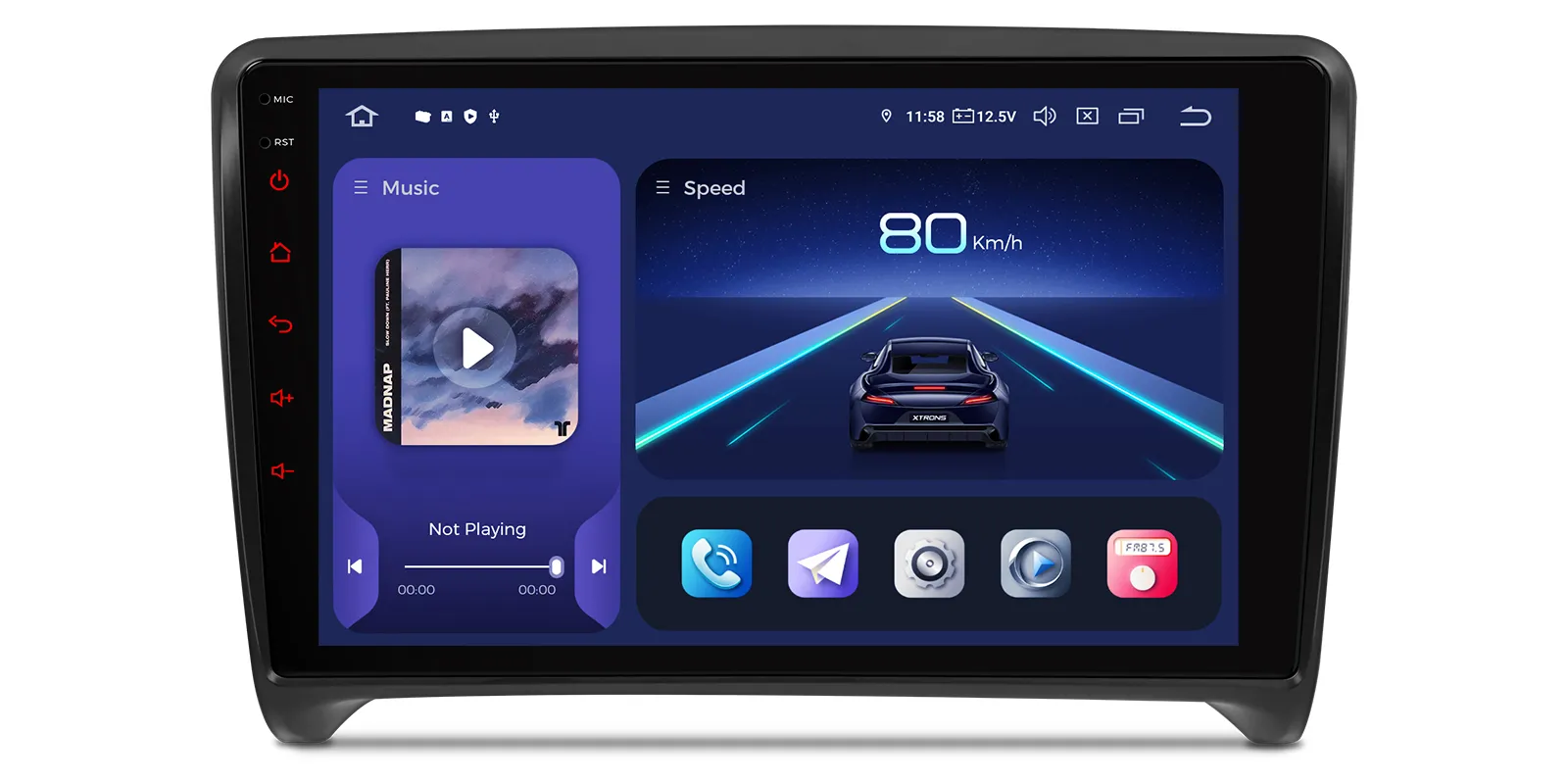 Audi TT 2006-2012| Android 14 | 9inch QLED | 8GB/256GB/8Core Snapdragon| Multimedija Xtrons IQP94TTAP