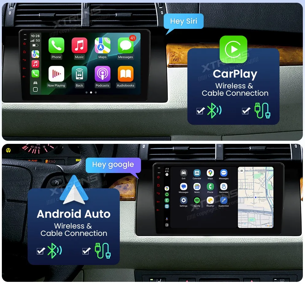 BMW X5 E53 | Android OS | 9 inch | 4GB/64GB/8Core | Multimedija Xtrons IDP9053B