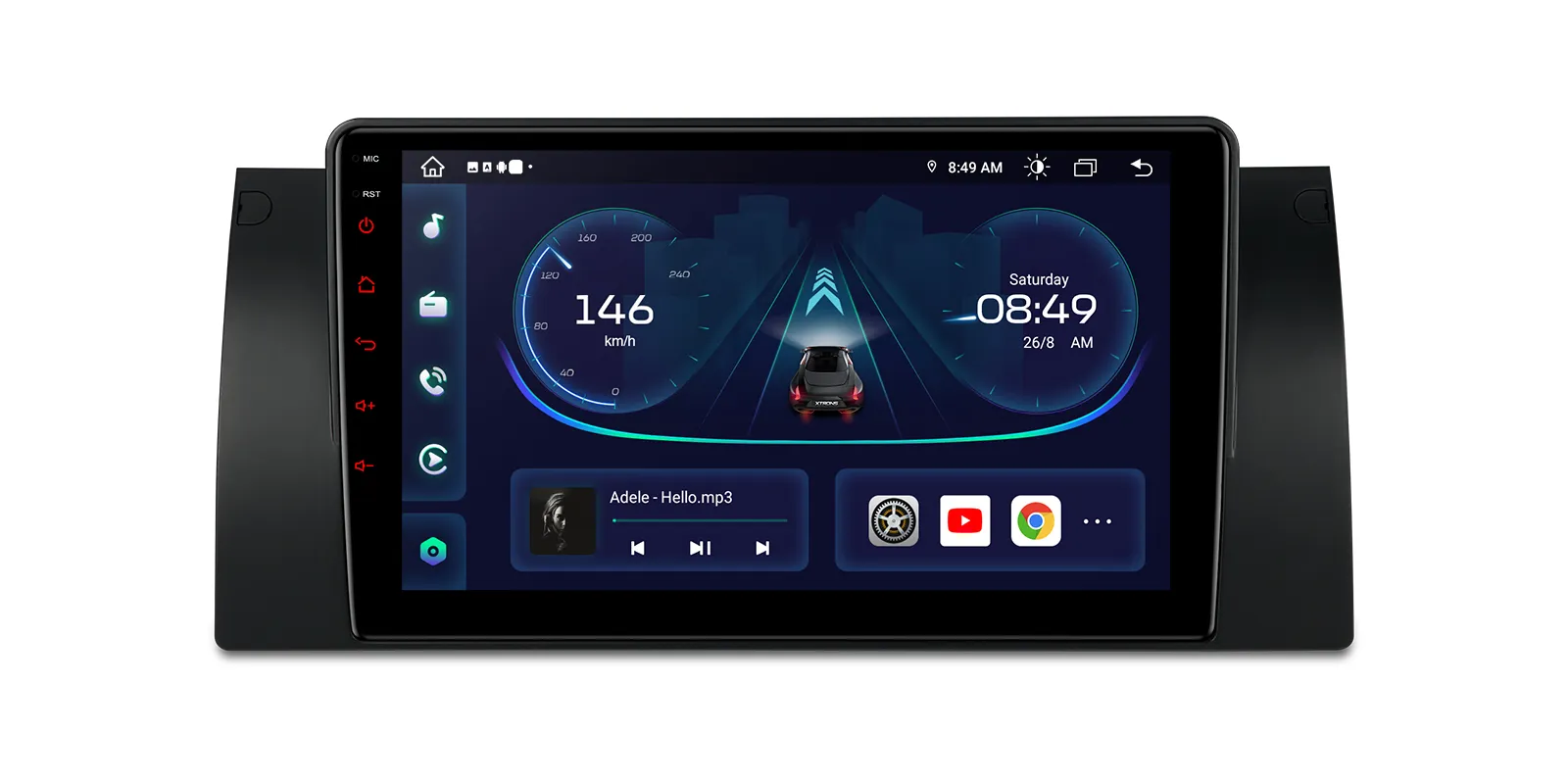 BMW X5 E53 | Android OS | 9 inch | 2GB/32GB/8Core | Multimedija Xtrons IEP9253B