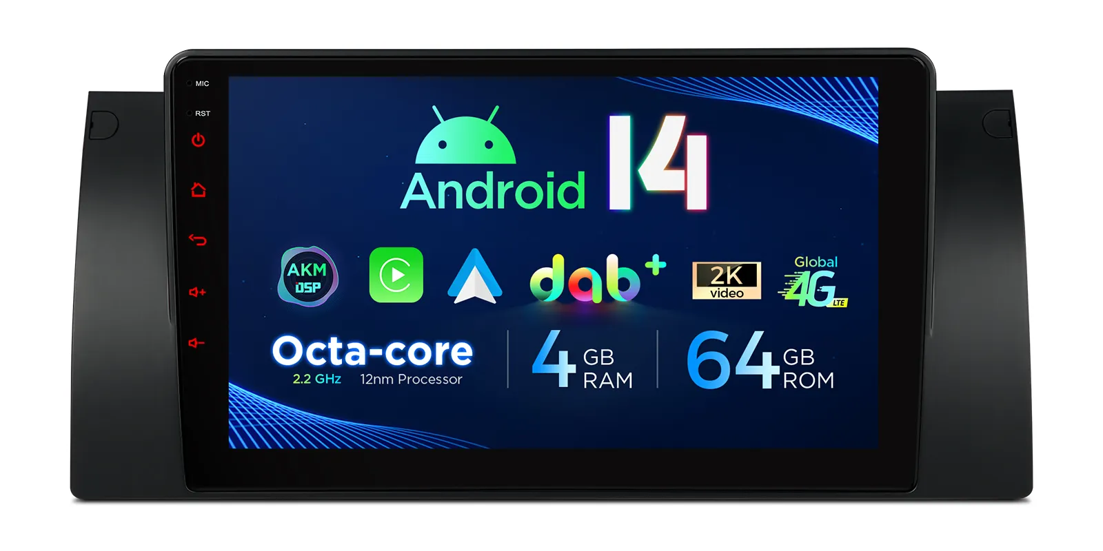 BMW X5 E53 | Android 14 | 9 inch | 4GB/64GB/8Core | Multimedija Xtrons PXP9453BGDAB