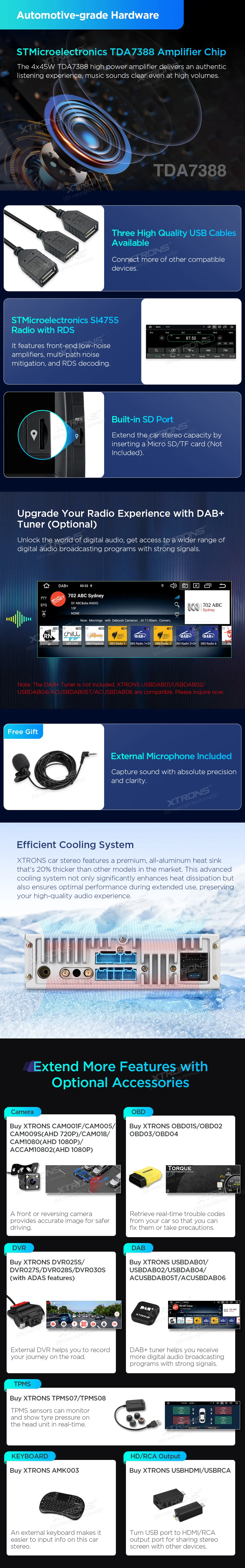 BMW X5 E53 | Android 14 | 10.25 inch | 4GB/64GB/8Core | Multimedija Xtrons PX1453BLHGS