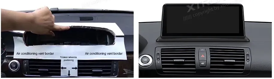 BMW E81 E82 E87 E88 be ekrano | Android OS | 10.25 inch | 2GB/64GB/8Core | Multimedija Xtrons QTB1087UNL