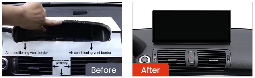 BMW E81 E82 E87 E88 be ekrano | Android 14 | 12.3 inch | 8GB/256GB/8Core Snapdragon 685 | Multimedija Xtrons QWBX24UMB12E87L