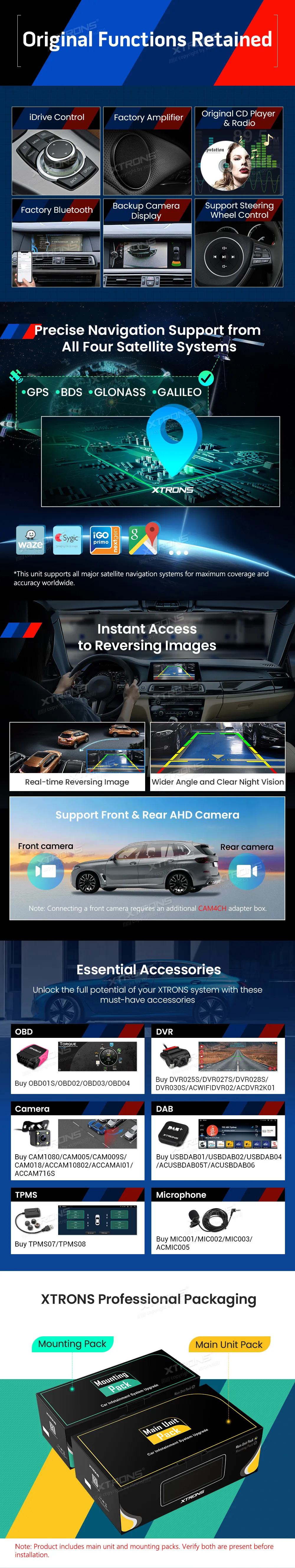 BMW 7 F01 F02 CIC | Android OS | 10.25 inch | 8GB/128GB/8Core Snapdragon 662 | Multimedija Xtrons QBBH14CIB12SV