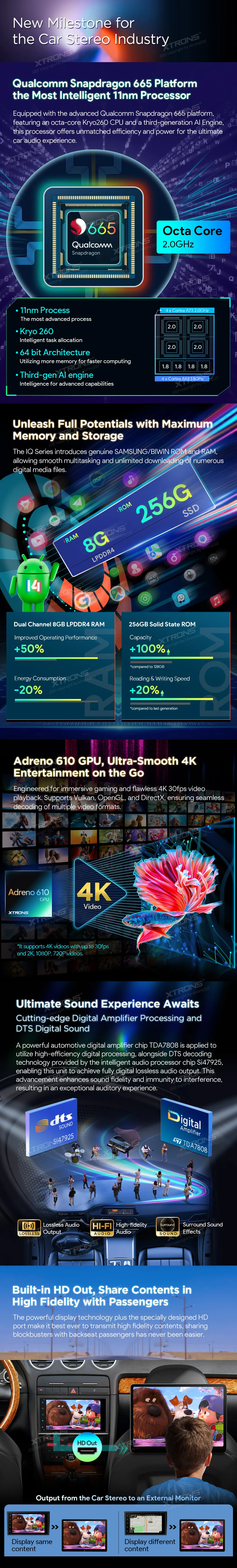 Audi A4 S4 RS4 / SEAT Exeo | Android 14 | 8inch QLED | 4GB/64GB/8Core Snapdragon 665 | Multimedija Xtrons IQ84A4AP