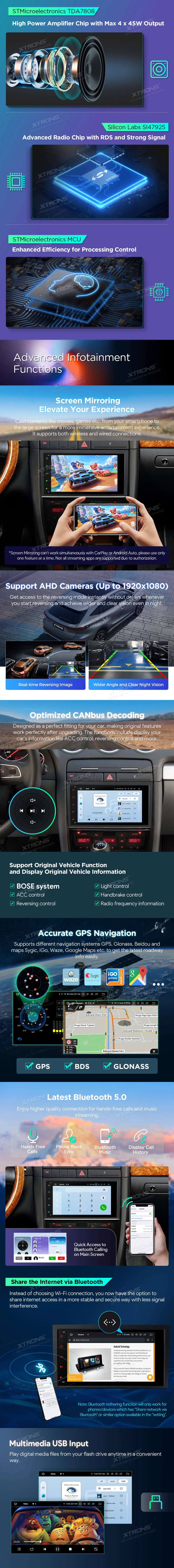 Audi A4 S4 RS4 / SEAT Exeo | Android 14 | 8inch QLED | 4GB/64GB/8Core Snapdragon 665 | Multimedija Xtrons IQ84A4AP