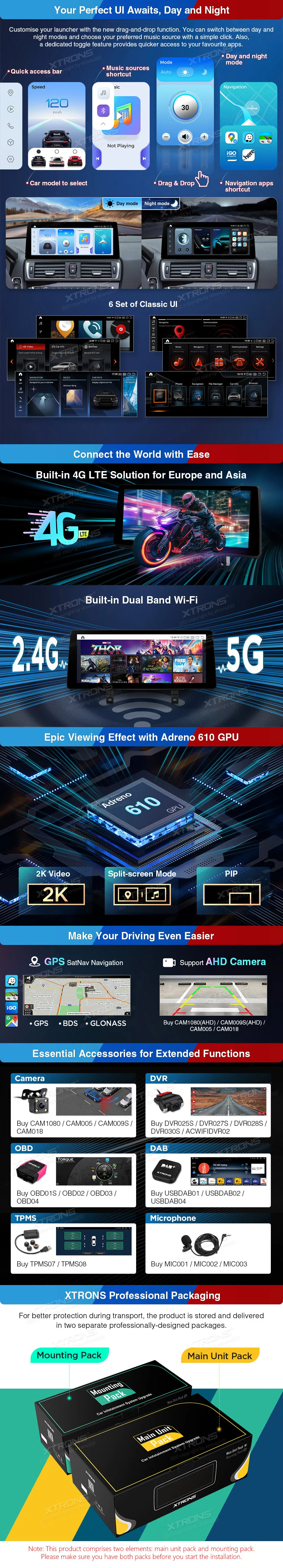 BMW 1/2 F20 F21 F23 NBT | Android 14 | 12.3 inch | 8GB/128GB/8Core Snapdragon 680 | Multimedija Xtrons QGB24NB1NEL