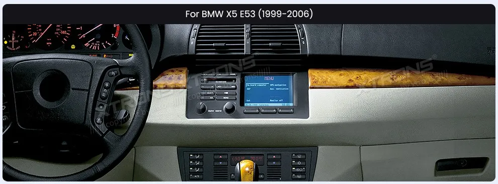 BMW X5 E53 | Android OS | 7 inch | 2GB/64GB/8Core | Multimedija Xtrons IDS7053BL