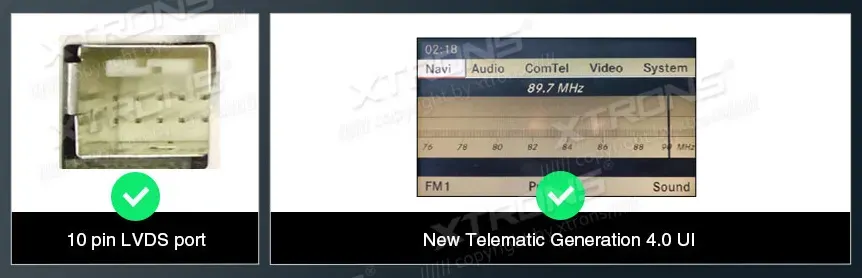 MB CLS W218/C218 NTG 4.0 | Android OS | 10.25 inch | 4GB/64GB/8Core | Multimedija Xtrons QAMS1440M12CLS
