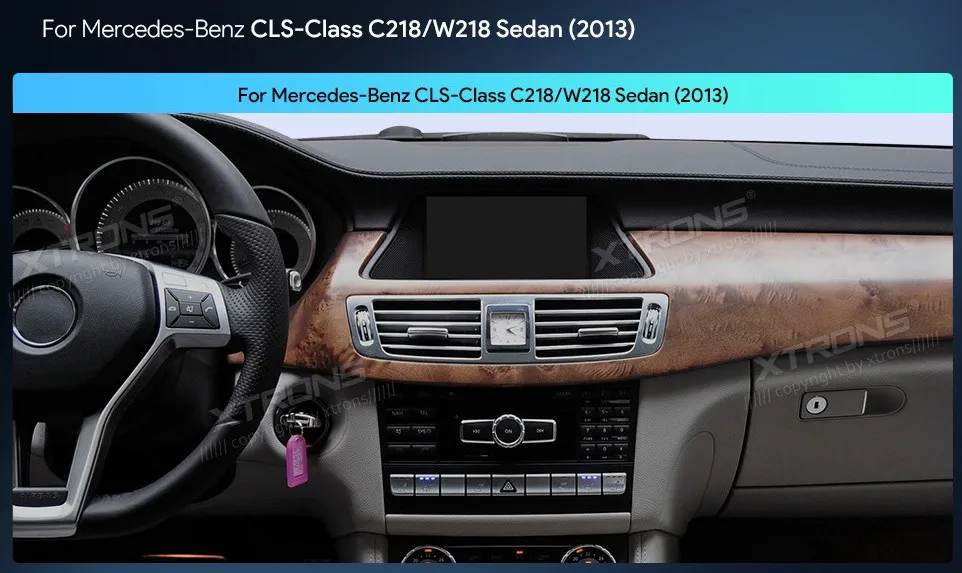 MB CLS C218/W218 NTG 4.5/4.7 | Android OS | 10.25 inch | 4GB/64GB/8Core | Multimedija Xtrons QAMS1445M12CLS
