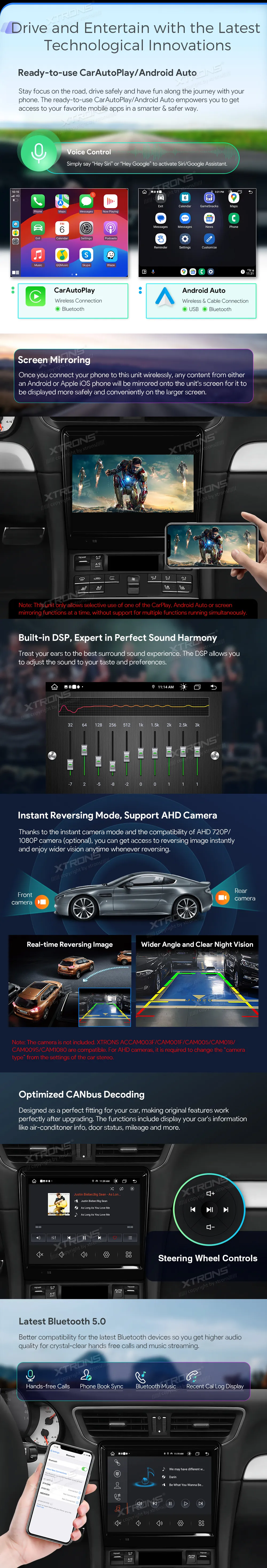 Porsche 911/Cayman/Boxster PCM 3.1 | Android OS | 8.4 inch | 4GB/64GB/8Core | Multimedija Xtrons IA84BSTPT