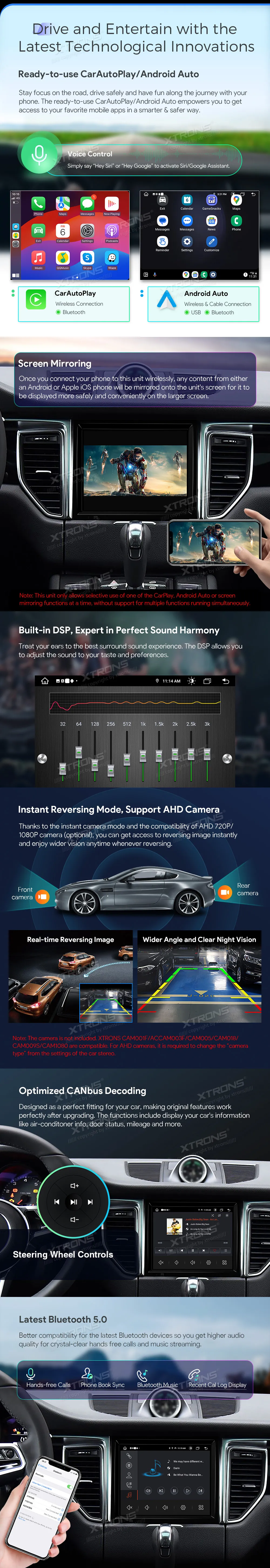 Porsche Macan 2014-2016 PCM 3.1 | Android OS | 8.4 inch | 4GB/64GB/8Core | Multimedija Xtrons IA84MCPT