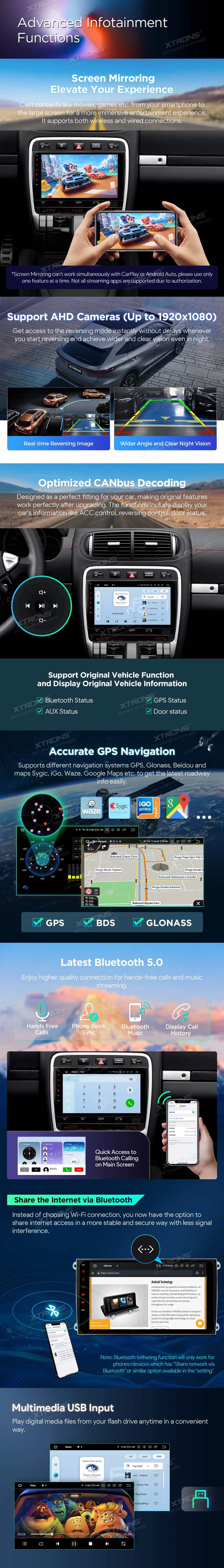 Porsche Cayenne 2003-2010 | Android 14 | 9 inch QLED | 8GB/256GB/8Core Snapdragon 665 | Multimedija Xtrons IQ94CYPP