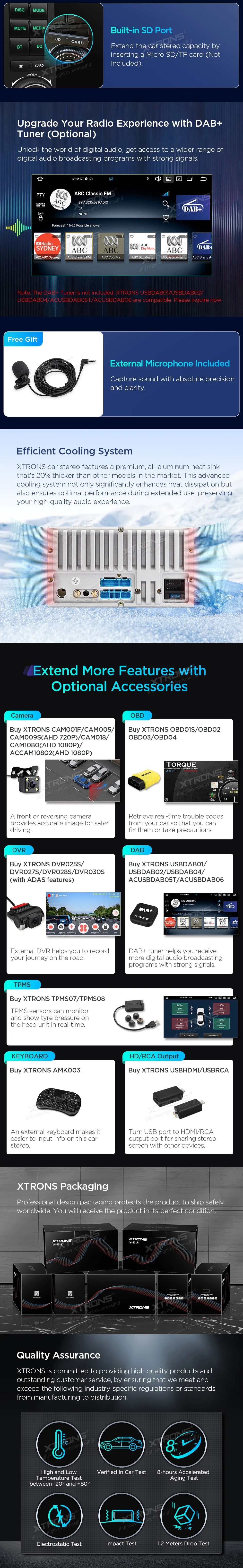 VW Crafter MB A / B / Vito / Sprinter | Android 14 | 7 inch | 4GB/64GB/8Core | Multimedija Xtrons PX74M245GS